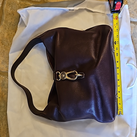 Dooney and Bourke J6616532 Pebbled Leather Handbag Deep Burgund - Picture 8 of 11